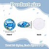   40Pcs 20 Styles Glass Cabochons GGLA-PH0001-61-4
