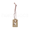 Christmas Theme Kraft Paper Tags X1-CDIS-H003-02-6