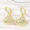 Brass Hoop Earrings EJEW-Q036-03B-G-4
