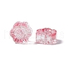 Electroplated Glass Beads GLAA-G090-01F-2