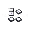 Square Acrylic Loose Diamond Display Boxes CON-WH0107-11A-01-7