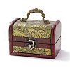 Vintage Wooden Jewelry Box AJEW-M034-01C-2