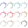 Unicraftale 12Pcs 12 Colors Nylon Twisted Cord Bracelet Making Sets MAK-UN0001-58B-1