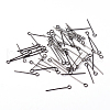 Gunmetal Plated Brass Eye Pin Jewery Making Findings X-EPC2.0cm-B-1