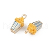 Brass Alloy Pendants KK-R226-17G-05-2