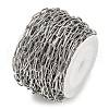 Stainless Steel Oval Paperclip Chains CHS-G040-01A-P-2