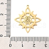304 Stainless Steel Pendants STAS-S150-16G-3