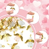 30Pcs Heart Acrylic Pendants PALLOY-FS00024-3