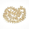 Electroplate Glass Beads Strands EGLA-S142-6x12mm-03-2