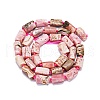 Natural Argentina Rhodonite Beads Strands G-O170-126-2