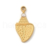 304 Stainless Steel Enamel Pendants STAS-U039-09G-1