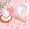 Beebeecraft Brass Cubic Zirconia Pendant KK-BBC0009-88-4