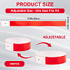 CREATCABIN 300Pcs Synthetic Paper Disposable Wristbands BJEW-CN0001-13C-2