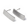 Non-Tarnish 304 Stainless Steel Stud Earring Finding STAS-B034-10P-1