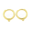 Brass Hoop Earrings EJEW-L211-012D-G-1