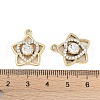 Alloy Rhinestone Pendants FIND-M018-15G-3