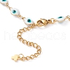 304 Stainless Steel Link Chain Necklaces NJEW-JN03219-3