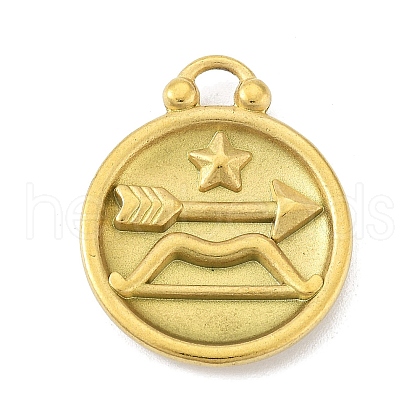 Real 18K Gold Plated Tone 304 Stainless Steel Pendants STAS-K291-01G-09-1