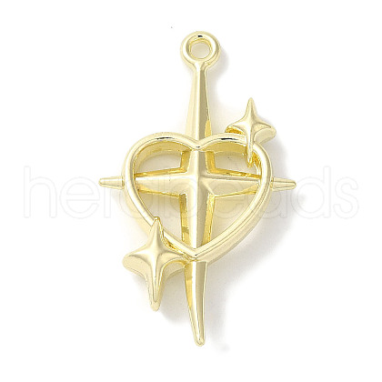 Rack Plating Alloy Pendants FIND-I039-044A-G-1