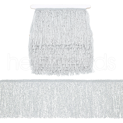 Fingerinspire Polyester Tassel Lace Ribbon OCOR-FG0002-45B-1
