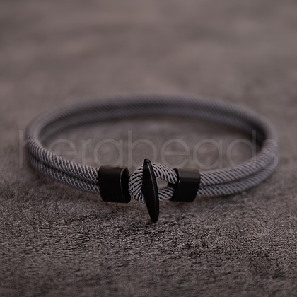Nylon Cord Bracelets for Men Women WGFB64D-02-1