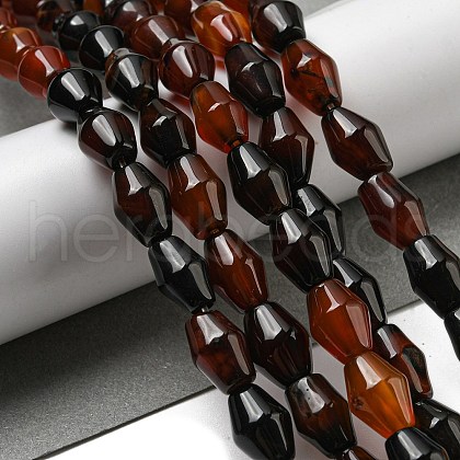 Natural Agate Beads Strands G-A223-C10-01-1