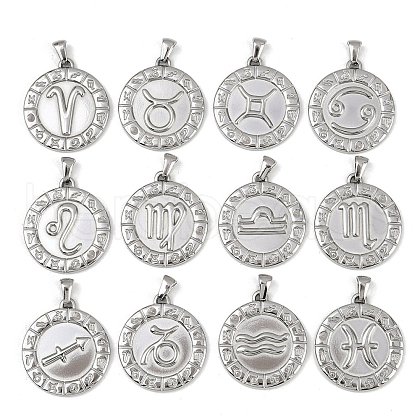 304 Stainless Steel Pendants STAS-C131-04P-1