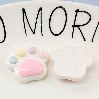 Opaque Resin Cabochons PW-WG15966-01-1