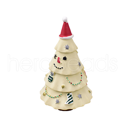 Resin Christmas Theme Miniature Ornaments XMAS-PW0001-090A-1