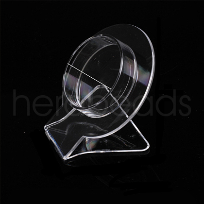 Plastic Single Bracelets Display Holder PW-WG9B1ED-02-1