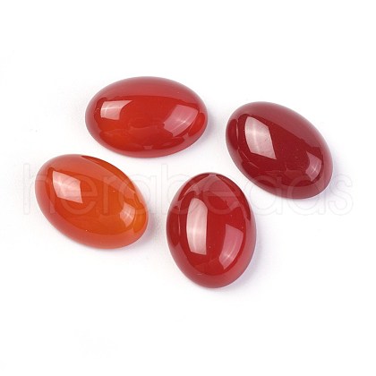 Natural Carnelian Cabochons G-F608-05B-03-1