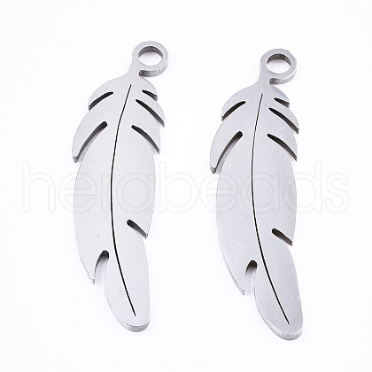 Non-Tarnish 201 Stainless Steel Pendants STAS-T044-205P-1