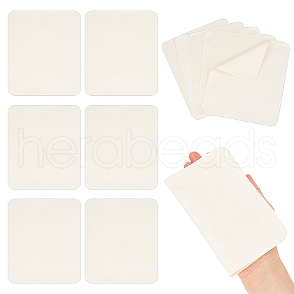 Rectangle Fiber Suede Glasses Cloth AJEW-WH0513-70-1