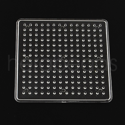 Square ABC Plastic Pegboards used for 5x5mm DIY Fuse Beads X-DIY-Q009-10-1