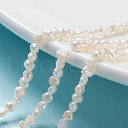 Natural Cultured Freshwater Pearl Beads Strands PEAR-I004-08C-1