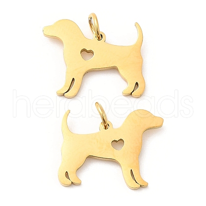 PVD Vacuum Plating 304 Stainless Steel Pendants X-STAS-Z042-11G-1