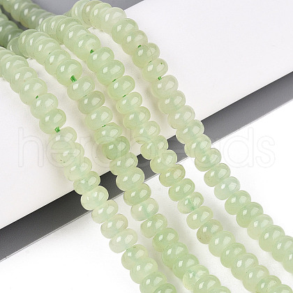 Dyed Natural White Jade Beads Strands G-T139-59A-13-1