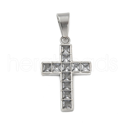 304 Stainless Steel Pendants STAS-G346-29P-01-1
