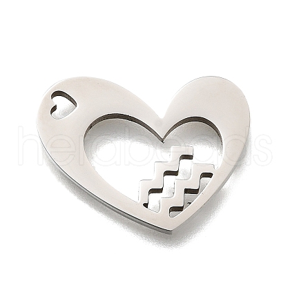201 Stainless Steel Pendants STAS-A116-01P-11-1