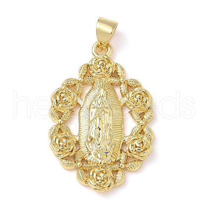 Brass Pendants KK-Q068-38G-1