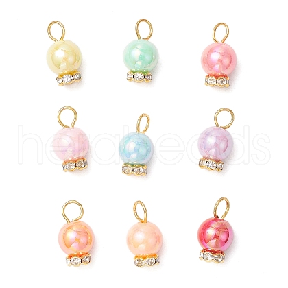 Opaque Acrylic Pendants PALLOY-JF03930-02-1