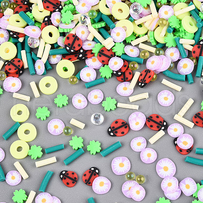 Handmade Polymer Clay Cabochons CLAY-N013-10-1