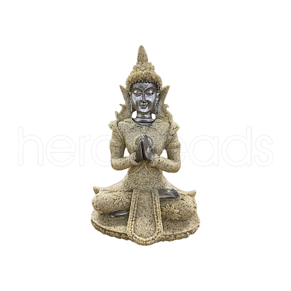Resin Buddha Statue PW-WG25489-09-1