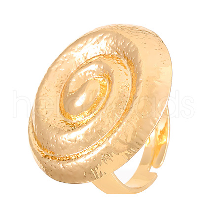 Spiral Alloy Adjustable Finger Rings for Women FS-WG641D5-02-1