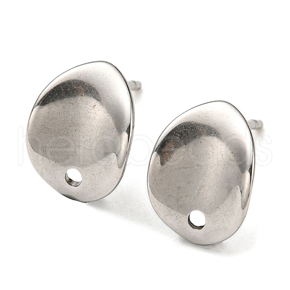304 Stainless Steel Earring Findings STAS-E197-04P-1