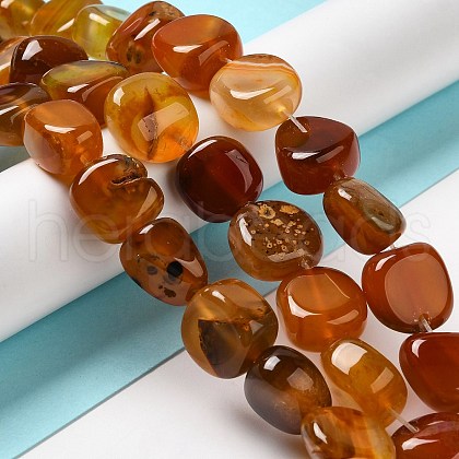 Natural Agate Beads Strands G-H295-D01-11-1