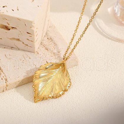 Stainless Steel Pendant Necklaces for Women UV6839-7-1