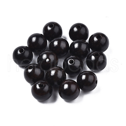 Undyed Natural Wood Beads X-WOOD-Q046-03B-01-1