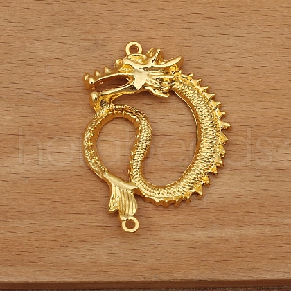 Alloy Dragon Connector Charms for DIY jewelry accessories PW-WG2C514-02-1
