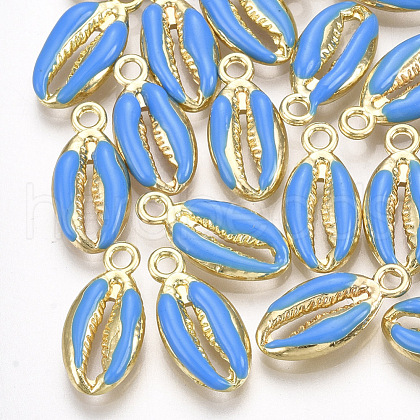 Alloy Enamel Pendants PALLOY-T065-27A-1